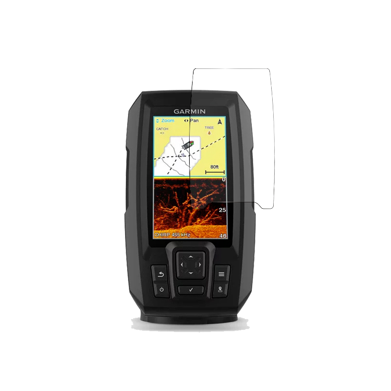 3pcs 지우기 화면 보호기 커버 Garmin 스트라이커 플러스 4 Plus4 Fishfinder GPS 액세서리에 대 한 보호 쉴드 필름